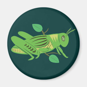 Imán Saltamontes verde