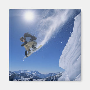 Imán Saltando al cañón de Snake Creek de Clayton 3