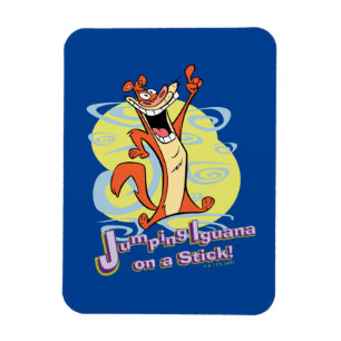 Imán Saltando Igauna en un palo!™