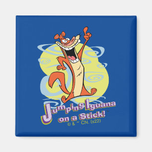Imán Saltando Igauna en un palo!™