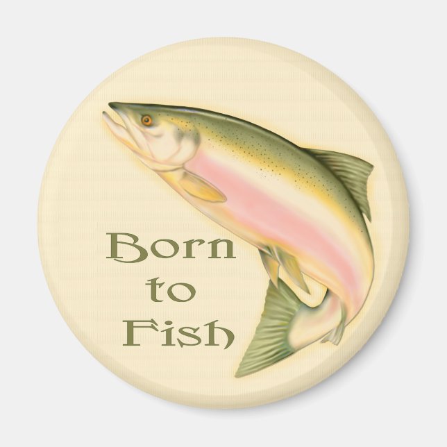 Imán Saltando Salmon (Frente)