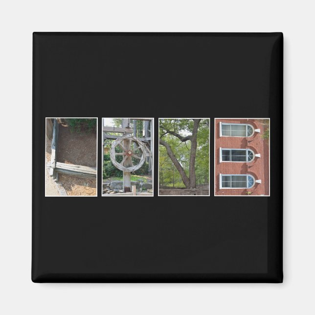 Imán Salto con imágenes (Frente)