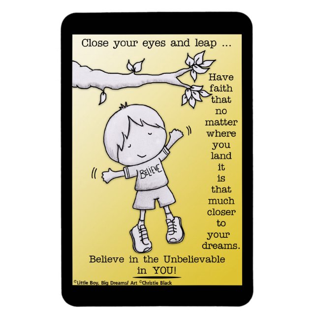 Imán Salto de fe (Vertical)