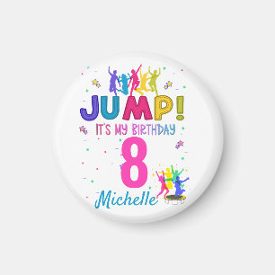 Imán Salto Fiesta Es mi cumpleaños Trampoline Bonza