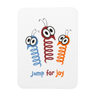 Imán Salto lindo para la cita de alegría