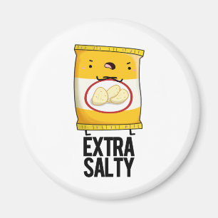 Imán Salty extra Funny Salty Snack Pun