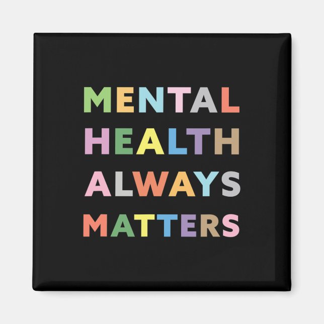 Imán Salud Siempre Problemas Sensibilización Terapia (Frente)