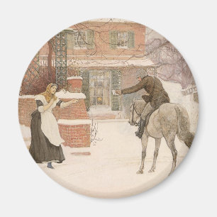 Imán Saludo al Postman de Robert Walker Macbeth
