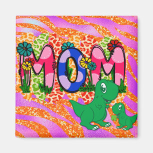 Imán Saludo del Día de la Madre de una Madre Brillante