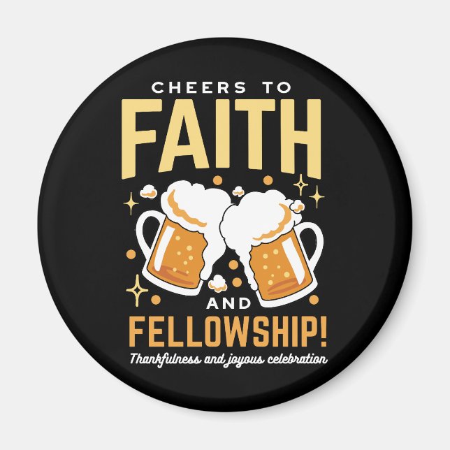 Imán Saludos a la fe y la comunidad - Oktoberfest (Frente)