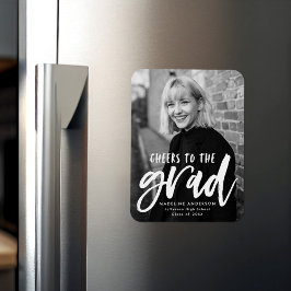 Imán Saludos a la graduación de la foto del guión de gr