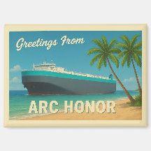 Imán "Saludos de ARC Honor"