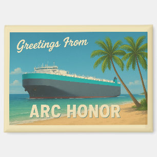 Imán "Saludos de ARC Honor"