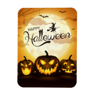 Imán Saludos de Halloween