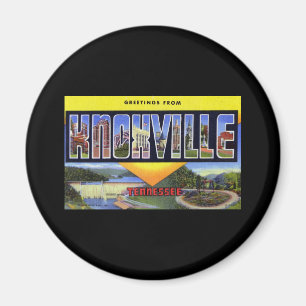 Imán Saludos de Knoxville Tennessee