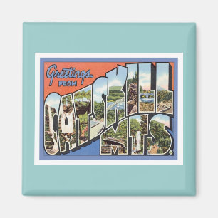 Imán Saludos de las montañas de Catskill