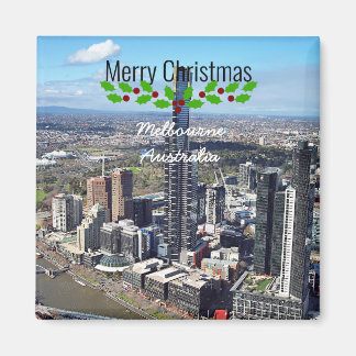 Imán Saludos de las vacaciones de Melbourne Australia
