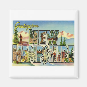 Imán Saludos de New Hampshire