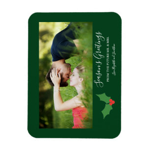 Imán Saludos de temporada a la pareja muy involucrada i