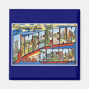 Imán ¡Saludos del pico de los lucios, CO!