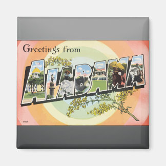 Imán Saludos desde Alabama, Antigua