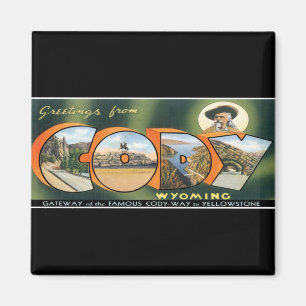 Imán Saludos desde Cody