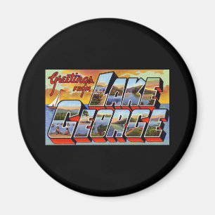 Imán Saludos desde el lago George New York