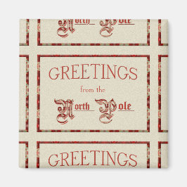 Imán Saludos desde el Polo Norte