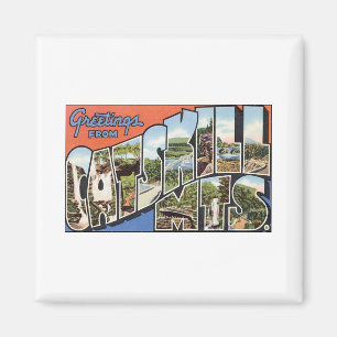 Imán Saludos desde las montañas Catskill