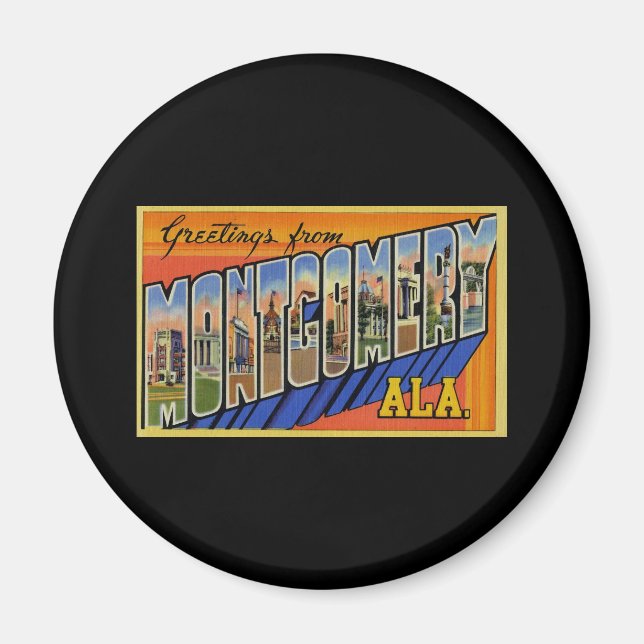 Imán Saludos desde Montgomery Alabama (Frente)