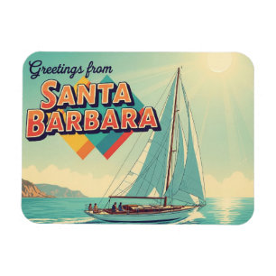 Imán Saludos desde Santa Bárbara California