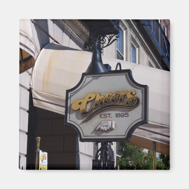 Imán Saludos en Boston (Frente)