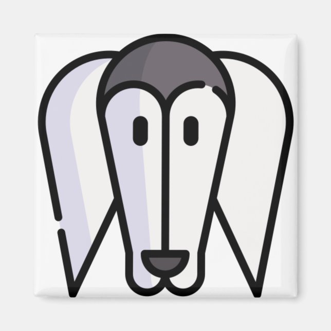 Imán Saluki (Frente)