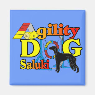Imán Saluki Agility Gifts