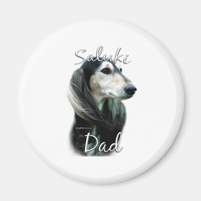 Imán Saluki Dad 2 (Frente)