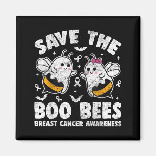Imán Salva a las abejas Boo Conciencia del cáncer de ma