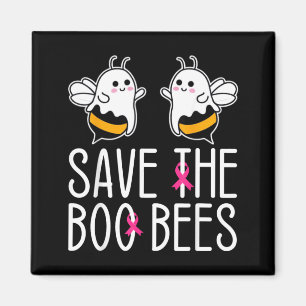 Imán Salva a las abejas Boo Conciencia del cáncer de ma