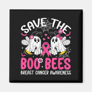 Imán Salva a las abejas cáncer de mama Halloween mujere