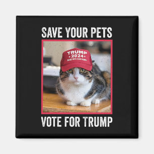 Imán Salva a tus Mascotas Vota por Trump Elección de EE