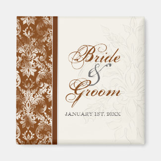 Imán Salva la fecha, Boda Personalizado del Aniversario
