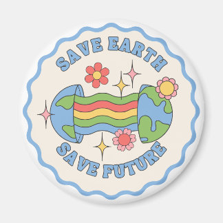 Imán Salva la Tierra, Salva el Futuro – Tierra de Dibuj