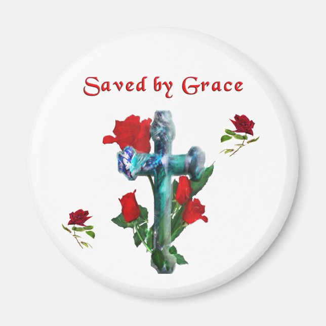 Imán Salvado por Grace (Frente)