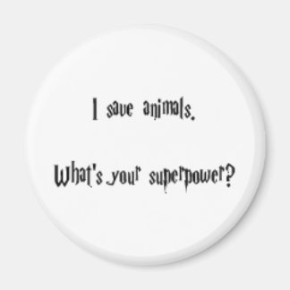 Imán Salvar animales