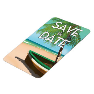 Imán Salvar el barco de pesca vintage Date