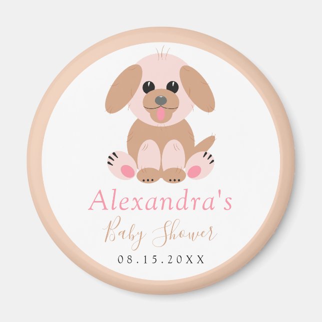 Imán Salvar La Fecha En Que El Bebé Personaliza El Pape (Frente)