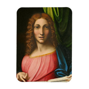 Imán Salvator Mundi, c. 1515 (aceite en el panel)