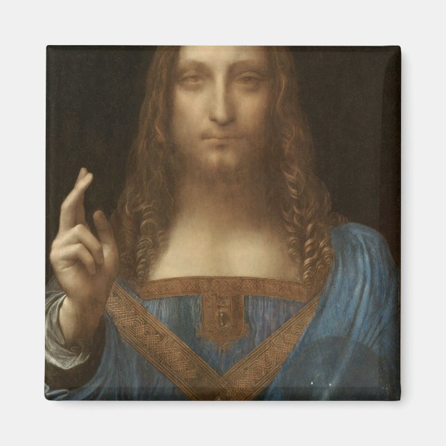 Imán Salvator Mundi (Salvador del Mundo) (da Vinci) (Frente)