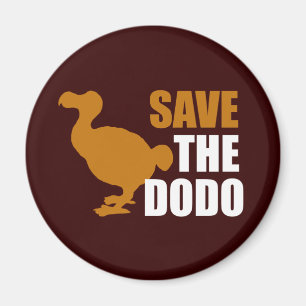Imán ¡Salve El Pájaro Dodo!