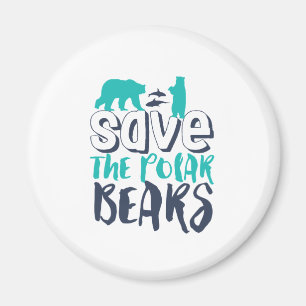 Imán Salvemos El Oso Polar Salvemos El Calentamiento Gl