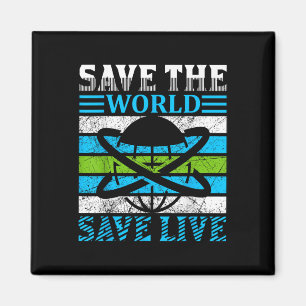 Imán Salvemos la protección ambiental del planeta Tierr